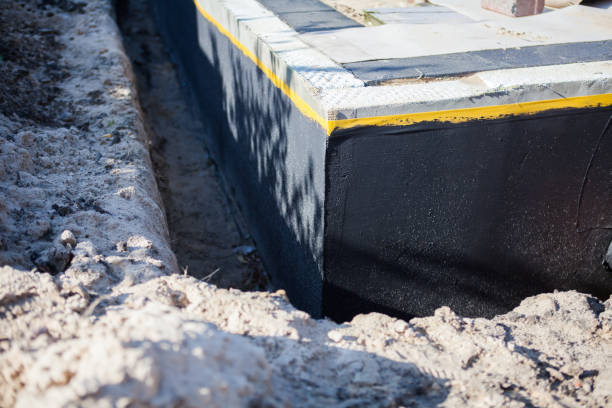 Residential Waterproofing installation at a Kingston, WI home by SJ Waterproofing Pros